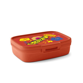 Curver knip doos voedsel container 1,3l rood