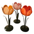 Mansion atmosphere theelichthouder tulp pastel 7,5x19cm