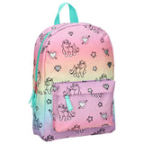 Milky Kiss Rucksack mit Regenbogen und Einhörnern