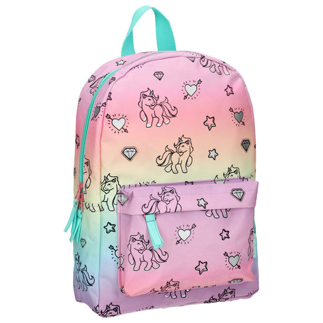Milky Kiss Rucksack mit Regenbogen und Einhörnern