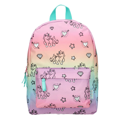 Milky Kiss Rucksack mit Regenbogen und Einhörnern