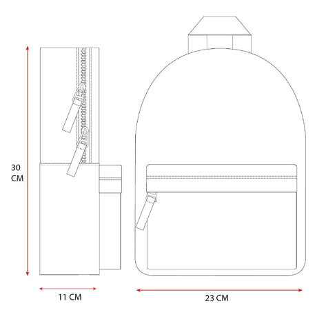 Vadobag Rucksack Spaß sei weich und freundlich Teddy Pink