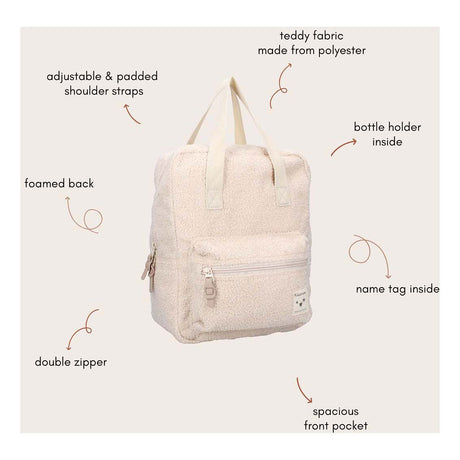 Kidzroom Rucksack Berlin Soft Whispers Beige