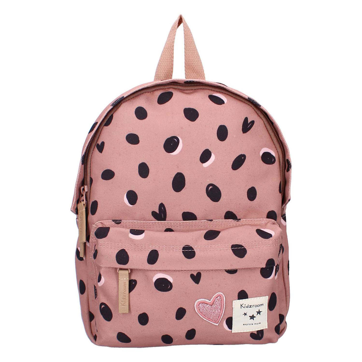 Kidzroom Rucksack Loving Days schwarze Punkte