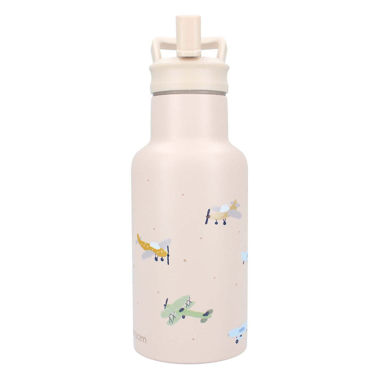 Kidzroom Trinkflasche Sweet Sips Flugzeuge, 350ml