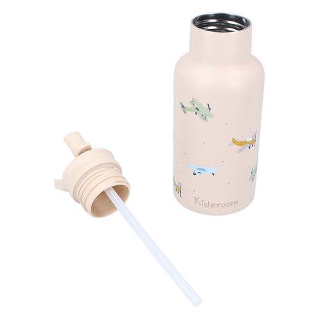 Kidzroom Trinkflasche Sweet Sips Flugzeuge, 350ml