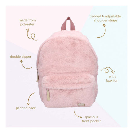Milky Kiss Rucksack der Wow-Faktor Pink 37 x 26 x 12 cm