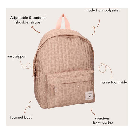 Kidzroom Rucksack Magische Wiesen – Leopardenmuster