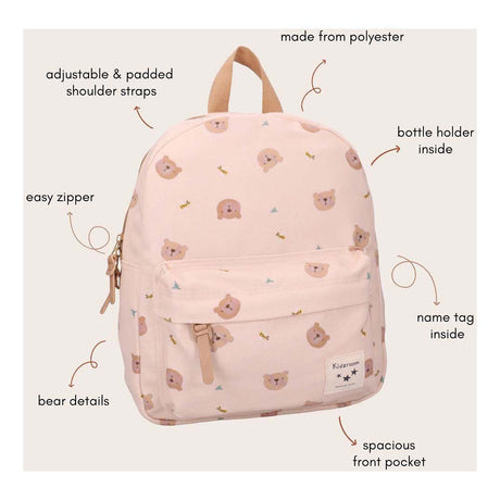 Kidzroom rugzak little story - beige