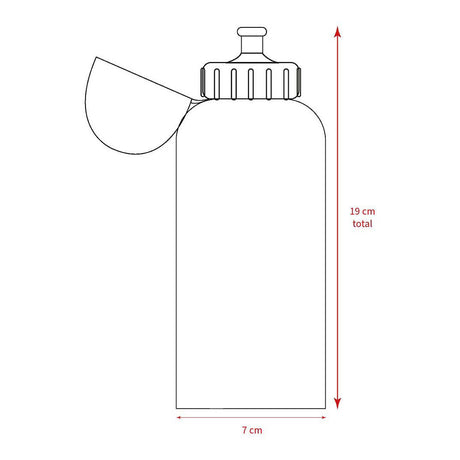 Vadobag Trinkflasche Hello Kitty Aluminium 500ml