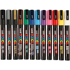 Https: www.cchobby.nl posca-marker-afm-pc-3m-line thickene-0-9-1-3-mm-fine-various-colors-12-piece-1-box