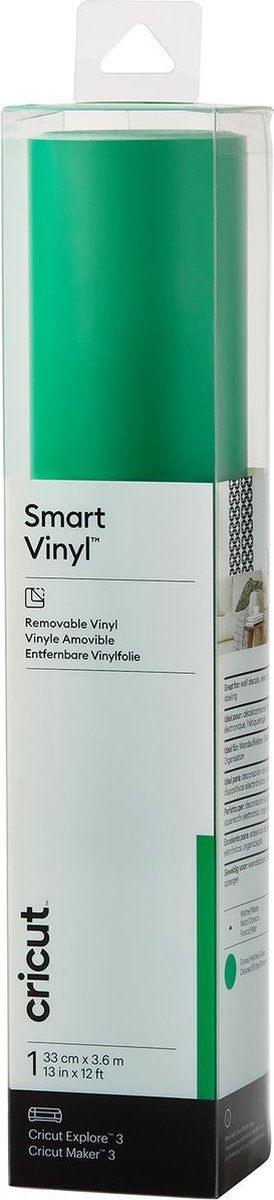 Cricut • Smart-Vinyl, abnehmbar, 360 x 33 cm, Grasgrün