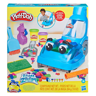 Play-Doh Zoom Zoom Staubsauger und Reinigungsset