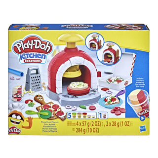 Play-doh Pizzaofen-Spielset – Modelliermasse – inklusive 6 Töpfe – Basteln für Kinder
