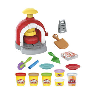 Play-doh Pizzaofen-Spielset – Modelliermasse – inklusive 6 Töpfe – Basteln für Kinder