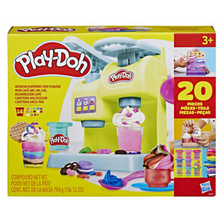 Playdoh Rainbow Shimmer Café-Spielset