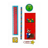 Undercover Super Mario Schreibtischset, 7-teilig.