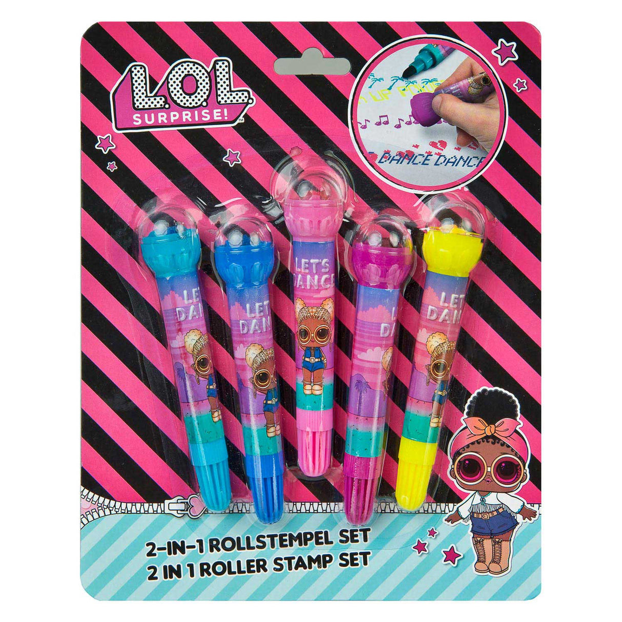 Lol. Überraschung! Rolle Stempelmarker, 5 Stk.