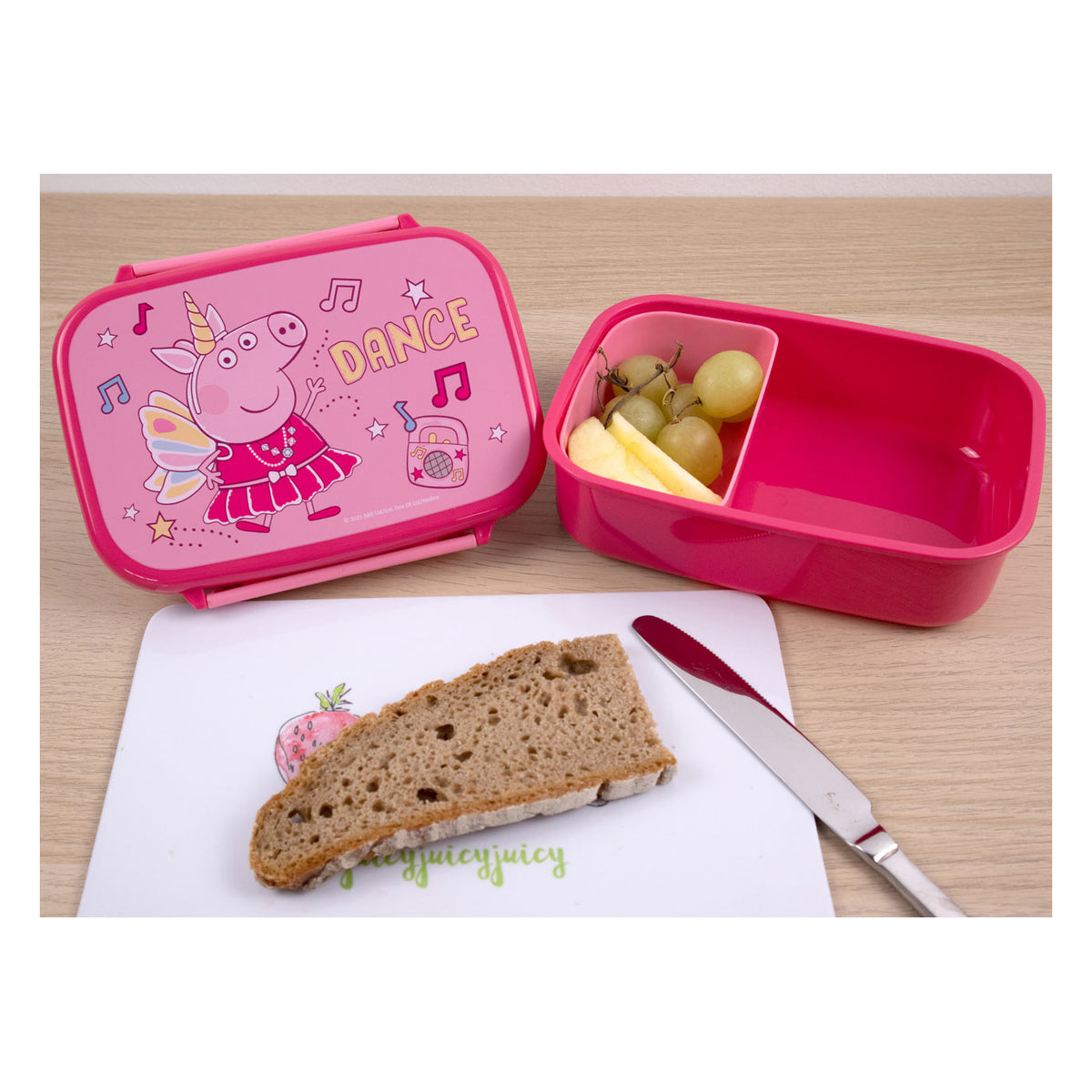 Peppa Wutz Lunchbox rosa