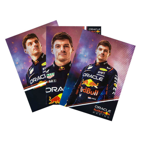 Undercover-Notizbuch-Set Red Bull Racing Max Verstappen, 3-tlg.