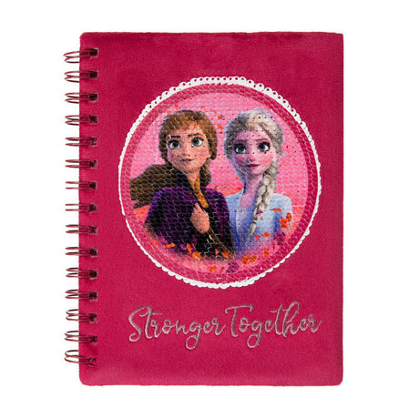 Undercover Notebook A5 Disney mit Pailletten gefroren