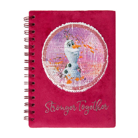 Undercover Notebook A5 Disney mit Pailletten gefroren