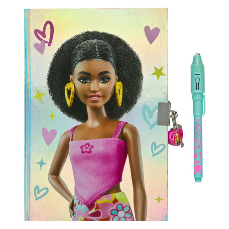 Undercover Secret Tagebuch Barbie mit UV -Stift