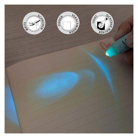Undercover Secret Tagebuch Barbie mit UV -Stift