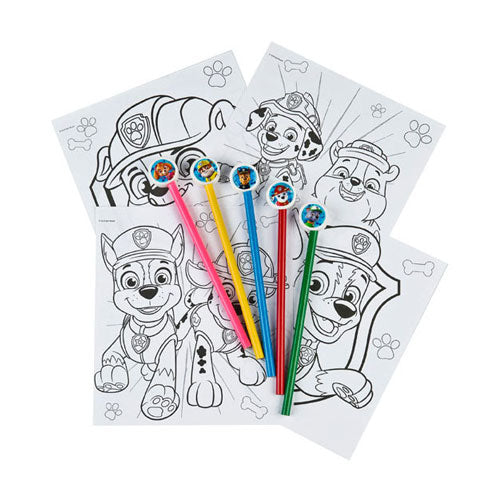 Undercover Color Block Paw Patrouille mit 5 farbigen Stiften