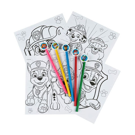 Undercover Color Block Paw Patrouille mit 5 farbigen Stiften