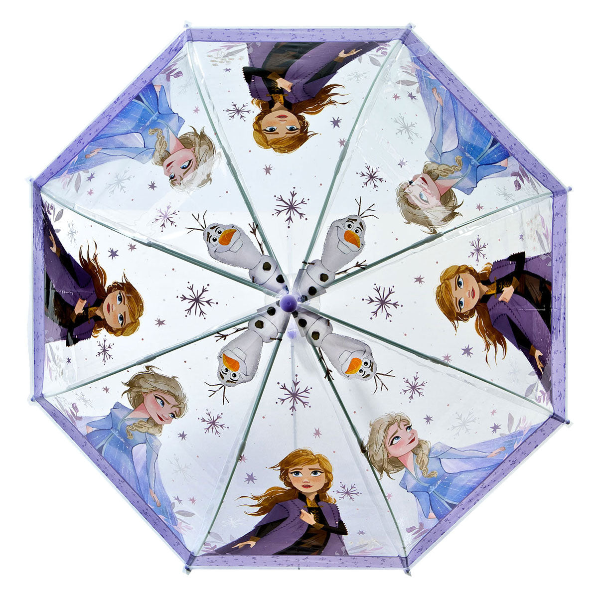 Undercover-Regenschirm eingefroren