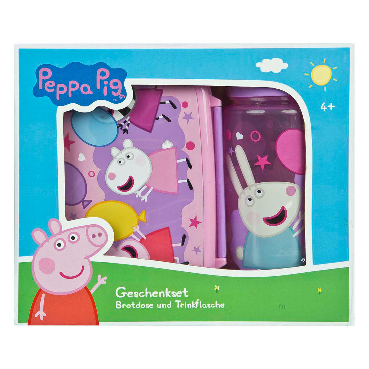 Undercover Lunchbox und Peppa Pig Trinkflasche