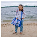 Sporttasche mit verdeckter Naht – 35 x 16 x 23 cm