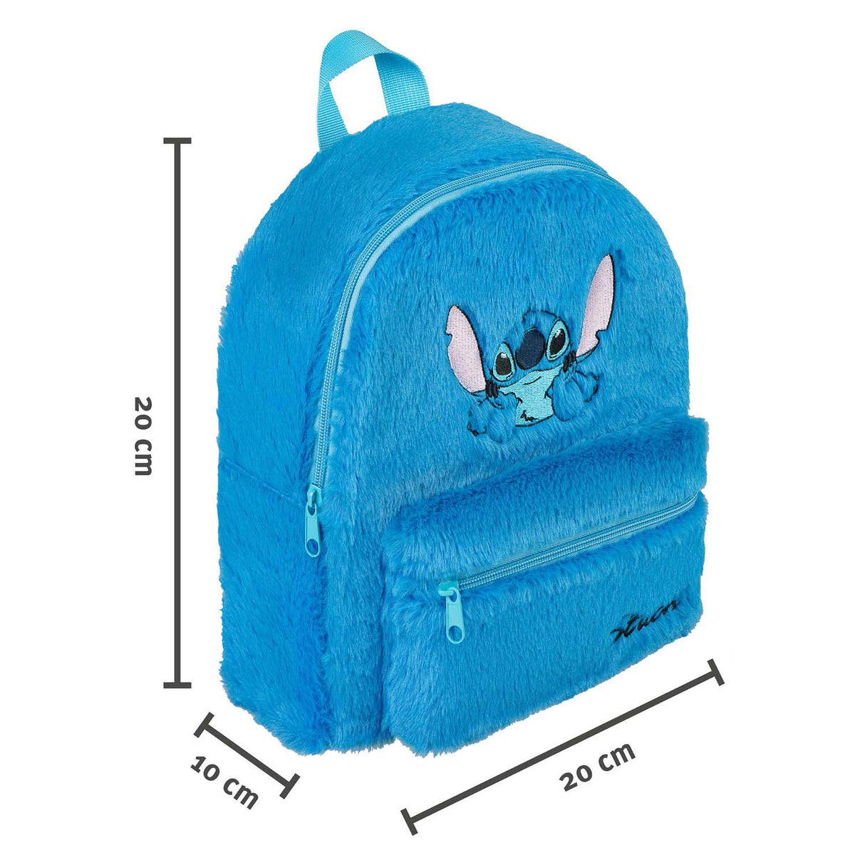 Undercover-Rucksack aus Plüsch