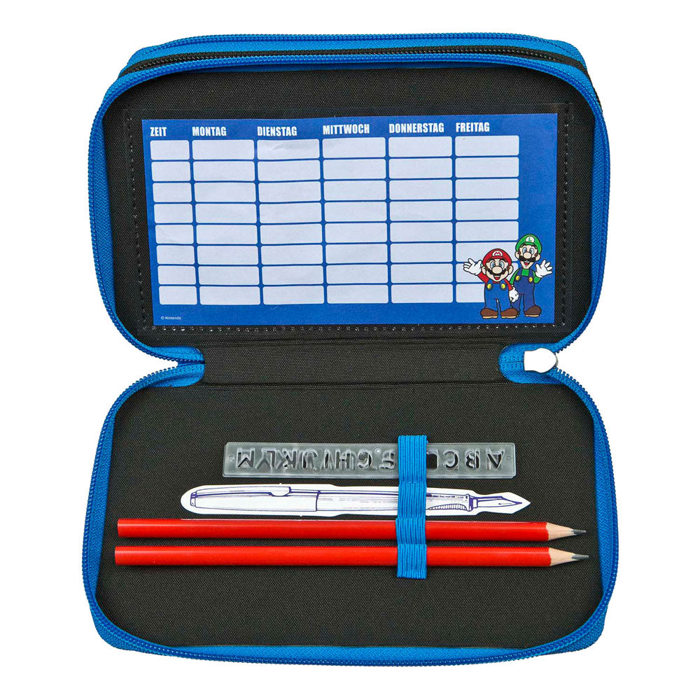 Undercover gefülltes Federmäppchen Super Mario mit 3 Fächern