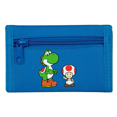 Undercover-Geldbörse Super Mario blau