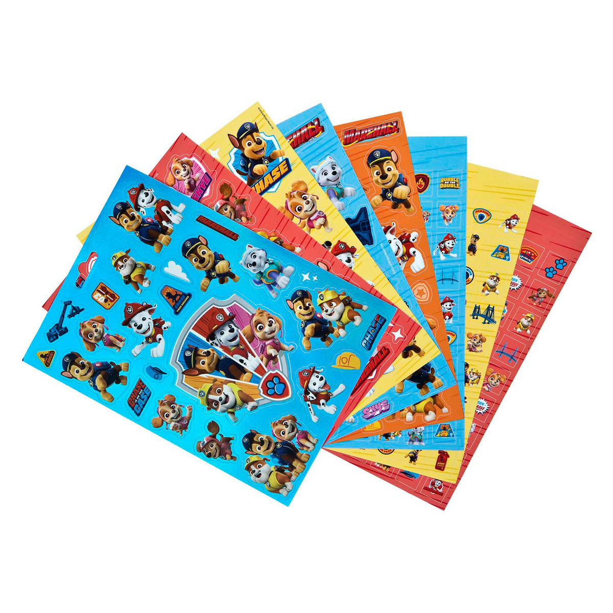 Undercover-Stickerbuch Paw Patrol mit 8 Blatt