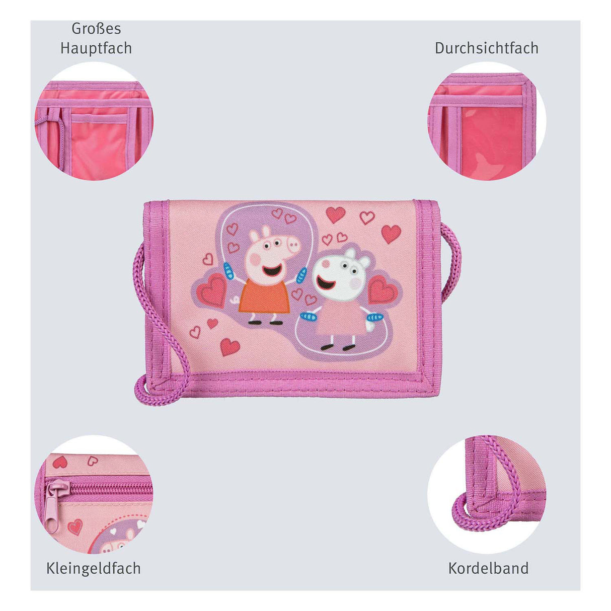 Undercover-Geldbörse von Peppa Pig