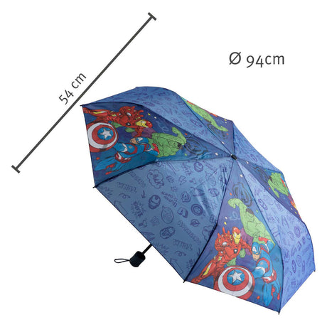 Undercover Regenschirm Avengers 94cm Marvel Kinderschirm mehrfarbig.