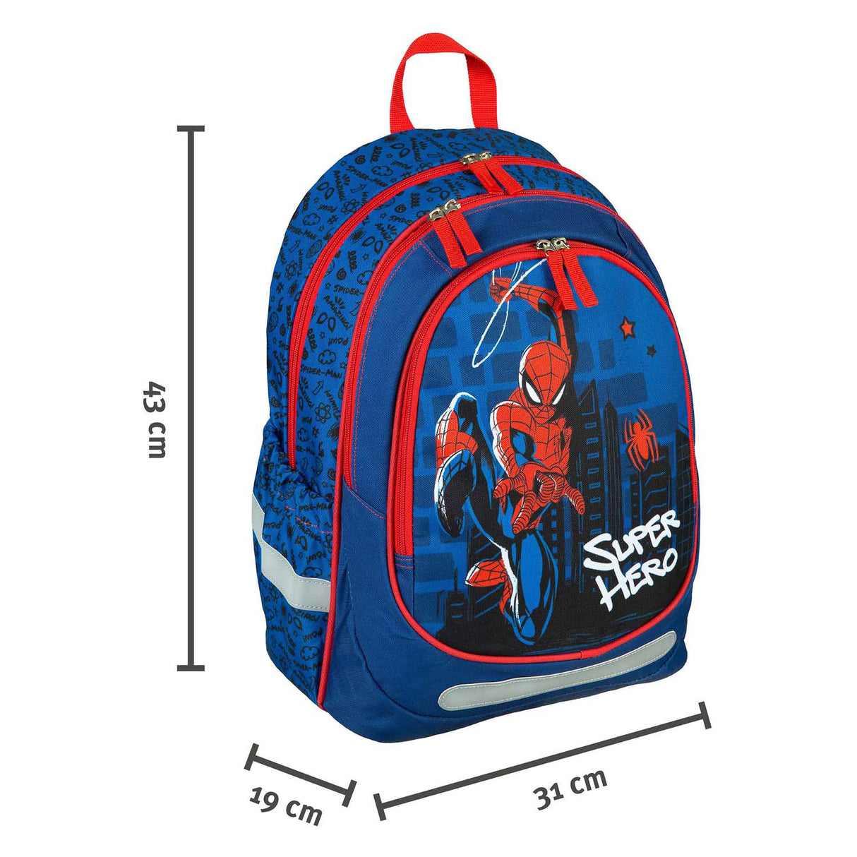 Undercover ergonomischer Schulrucksack Spider-Man