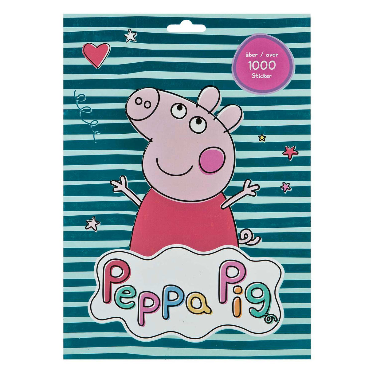 Undercover-Aufkleberbögen Peppa Pig – 1000 Stück.