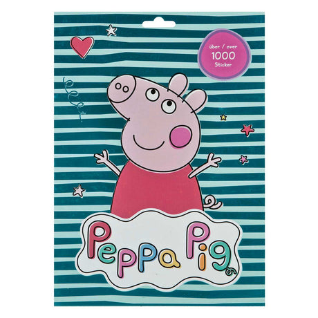 Undercover-Aufkleberbögen Peppa Pig – 1000 Stück.