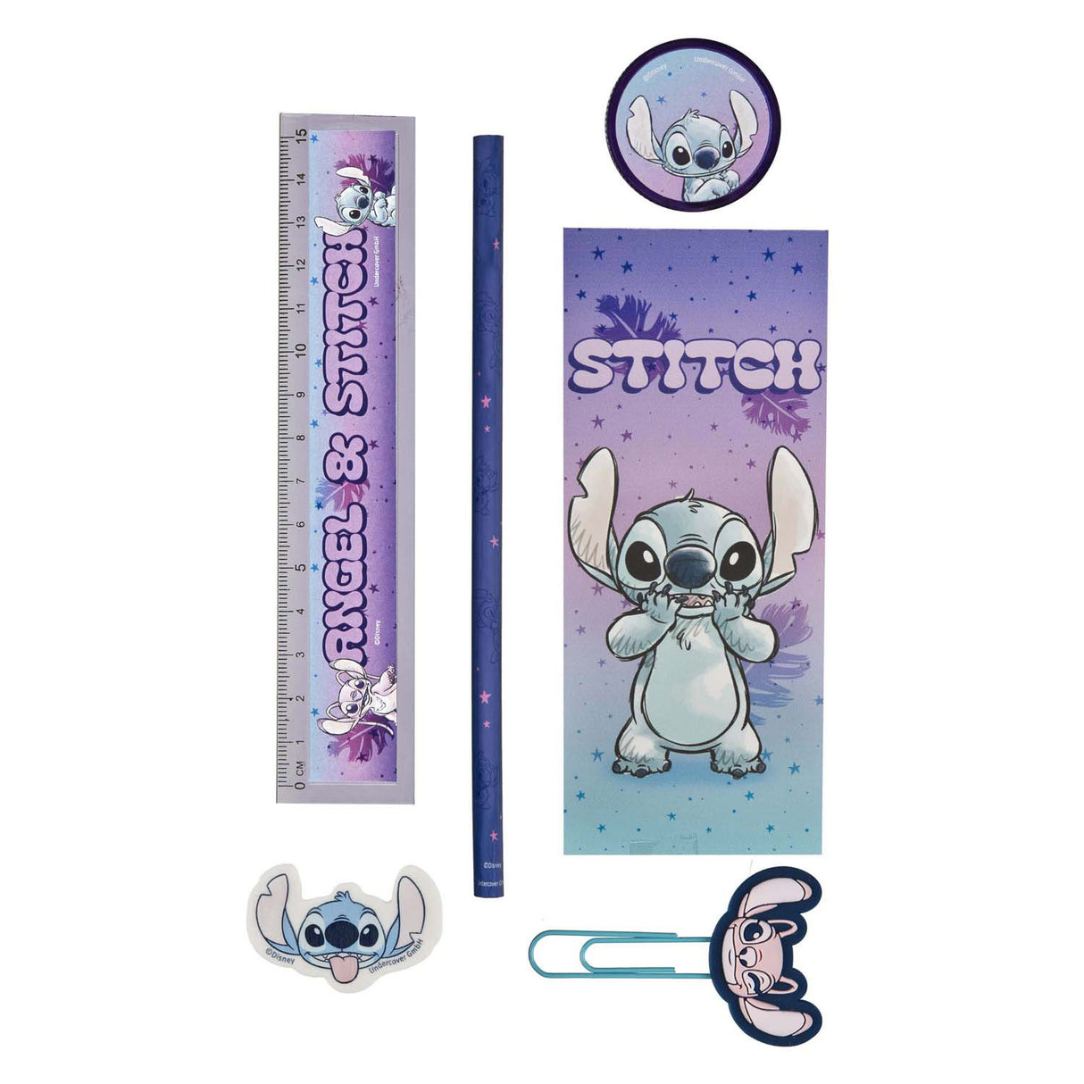 Lilo stitch stitch bureauset - 7dlg.