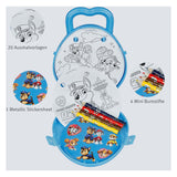 Undercover-Malset für Paw Patrol mit Buntstiften und Aufklebern