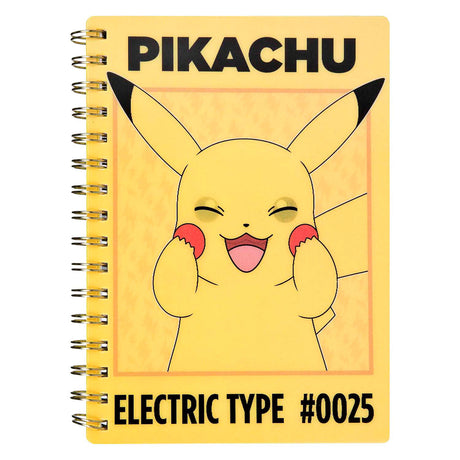 Pokémon Pokemon 3D-Notizbuch A5