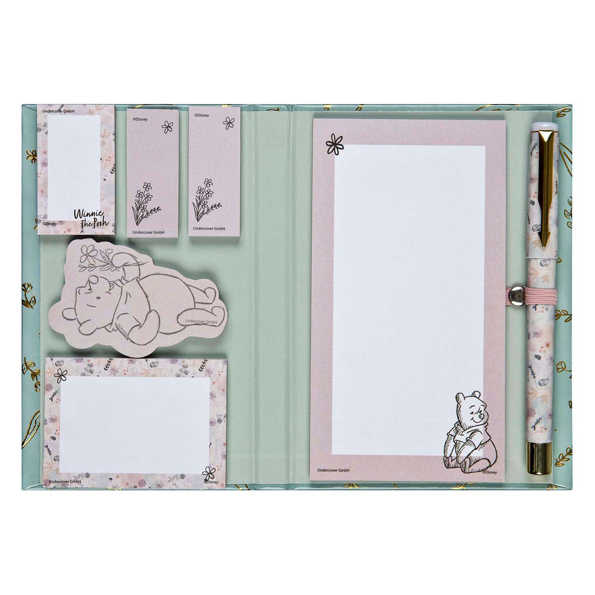 Undercover-Notizblock mit Stift Winnie the Pooh