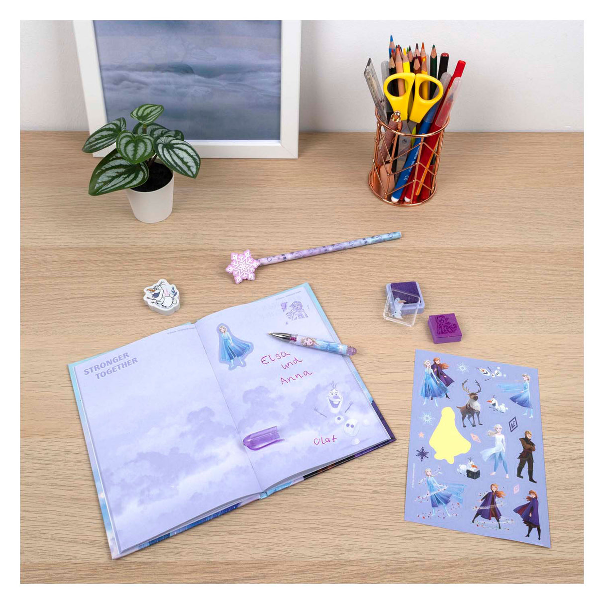 Undercover Notizblock-Set Frozen - 7-tlg.