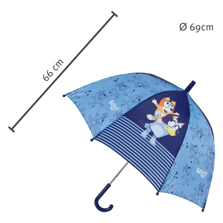 Undercover-Regenschirm blau
