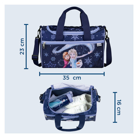 Undercover Sporttasche Disney Frozen mit 2 Staufächern