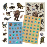 Undercover super sticker set jurassic world